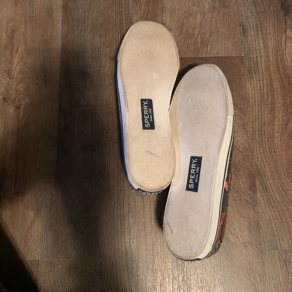 Sperry boat shoes. Nautical. Size 7.5. - Picture 2 of 3